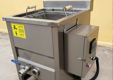 0-230 ℃ automatische Lebensmittelverarbeitungs-Maschinen, elektrische Fritteuse-Maschine