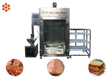 Automatische Lebensmittelverarbeitungs-Maschinen der industriellen Wurst-XH-150, die Ofen-Maschine rauchen