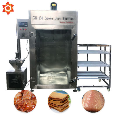 Automatische Lebensmittelverarbeitungs-Maschinen der industriellen Wurst-XH-150, die Ofen-Maschine rauchen