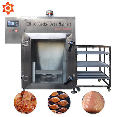 Automatische Lebensmittelverarbeitungs-Maschinen der industriellen Wurst-XH-150, die Ofen-Maschine rauchen