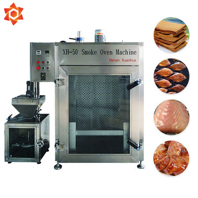 Automatische Lebensmittelverarbeitungs-Maschinen der industriellen Wurst-XH-150, die Ofen-Maschine rauchen