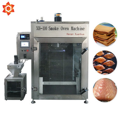 Automatische Lebensmittelverarbeitungs-Maschinen der industriellen Wurst-XH-150, die Ofen-Maschine rauchen