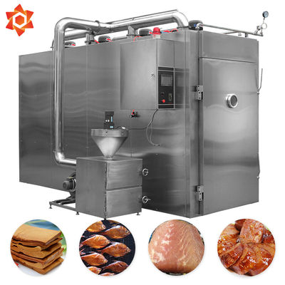 Automatische Lebensmittelverarbeitungs-Maschinen der industriellen Wurst-XH-150, die Ofen-Maschine rauchen